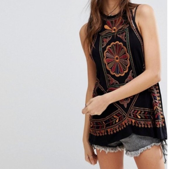 Free People Isabella Embroidery Tunic - Picture 3 of 5